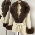Faux Fur Trim Jacket